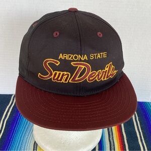 Eclipse Arizona State Sun devils SnapBack script Hat